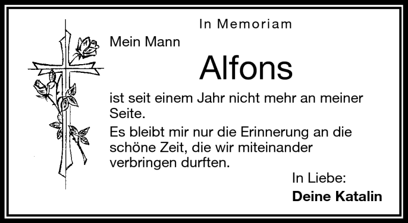  Traueranzeige für Alfons Kelnhofer vom 17.06.2015 aus Frankenpost