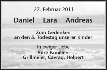 Traueranzeige von Daniel Lara Andreas  von Frankenpost